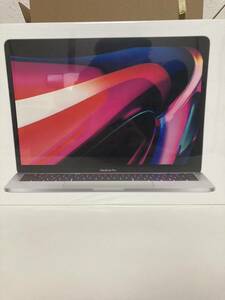 【未使用品!】MacBook Pro Retinaディスプレイ 13.3 MYDC2J/A [2020年モデル/SSD 512GB/メモリ 8GB/ 8コアCPUと8コアGPU ]シルバー