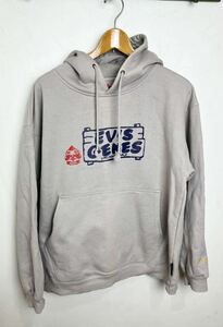 EVISU エヴィス エビス プルオーバーパーカー フーディ メンズ ユニセックス トップス XL