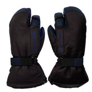 24松岡手袋　ESK-2230　BLACK/NAVY　サイズ：L　定価は￥21450　バーゲン価格！即決・現品限り