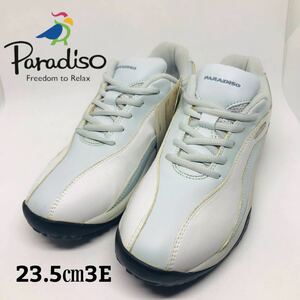 【未使用】PARADISO パラディーゾ ゴルフスパイクレス 23.5㎝3E