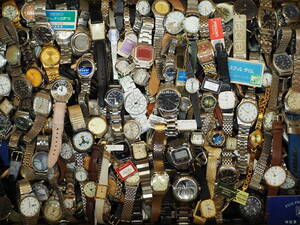 大量腕時計 約800点 SEIKO・CITIZEN・CASIO・セイコー・シチズン・カシオ 海外ブランド他 まとめ売り 倉庫整理 ジャンク品