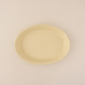 //orumina cut norumina kiln * oval plate cream * ivory . plate deep plate tableware plate [ ceramics ] Sakurai beautiful ..(wa85-2307-55)[80K32]