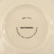 //【北欧】美品/マリメッコ marimekko *Unikko ウニッコ プレート 13.5㎝ クレイ×ホワイト*お皿小皿【陶器】(wa84-2307-39)【01K32】_画像7