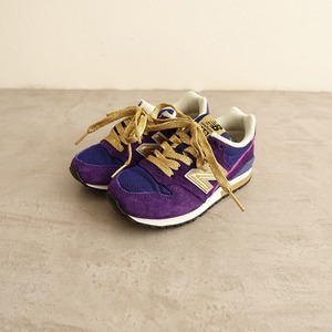 //【未使用/キッズ】ニューバランス new balance *KJ996 DDY スニーカー 17*皮革靴レースアップシューズ(sh5-2310-84)【21K32】