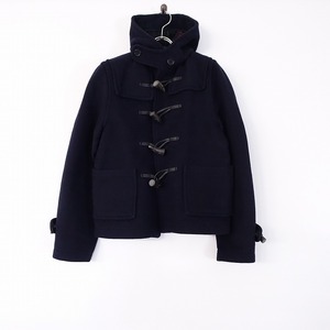 //[ Kids ]g Rover all gloverall * duffle coat *128/8Y wool navy blue with a hood . feather woven outer outer garment Kids (25-2311-42)[31K32]