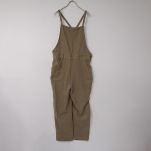 //[ regular price 2.4 ten thousand ] marks lienaruseatelier naruse* cotton flux wool overall pants *40 cotton flax wool beige (4-2311-50)[81K32]