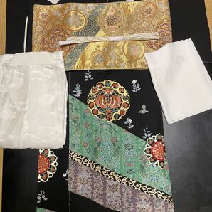 再値下 新品 未使用 留袖 正絹 礼装 結婚式 黒留袖 裄63㎝ 帯 長襦袢 小物セット 148㎝〜158㎝