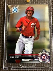 Juan Soto★2017 bowman chrome ★BCP180★　ファン　ソト　ルーキーprospectカード