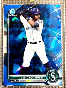 Julio Rodrigues★R2022 bowman chrome sapphire★BCP-45★フリオ　ロドリゲス　レア　prospectカード