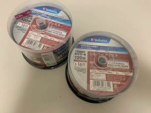 DVD‐R 100枚セット (Verbatim 1回録画用 120分 CPRM対応 1-16倍速対応 シルバーディスク MITSUBISHI CHEMICAL MEDIA)