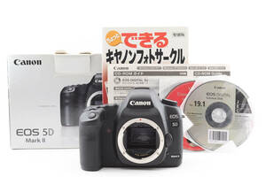 【464】Canon キャノン EOS 5D Mark Ⅱ マーク 2 ボディ デジタル 一眼レフカメラ 通電OK 動作未確認
