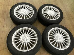 VW UP 純正アルミホイールセット GY EAGLE LS EXE 185/55R15 20年製 4本 中古 VW UP