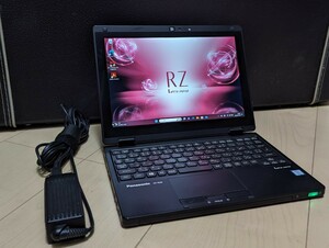 送料無料 Let's note CF-RZ6HFMQR LTEモデル バッテリー新品同様 office Adobe Win11Pro クリーニング済み