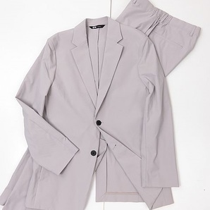 【送料無料】ユニクロ×セオリー UNIQLO×Theory 春夏秋 シングルスーツ グレージュ S