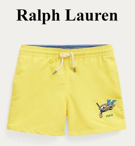 RALPH LAUREN ラルフローレン ポロラルフローレン キッズ トラベラー ポロ ベアー スイム トランクス レディース大人でもOK 新品タグ付