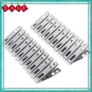 [ limited amount ] powerful laundry clip (A type ( Heart )).... not laundry clothespin lovely 20 piece set silver stainless steel laundry 