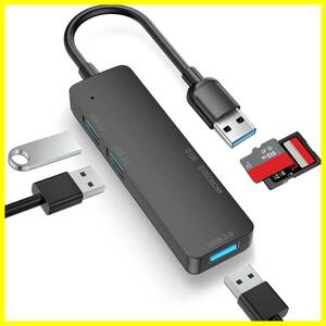 [ new arrivals commodity ].. such . correspondence extension multi hub,ps3/4/5 TF/SD card reader USB3.0/2.0 port black (5I