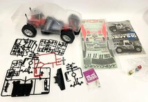 TAMIYA CHEVY シェビー S-10 CHEVROLET シボレー 1/10 電動RC四輪駆動レーシングトラック 一部組立品 プラモデル ジャンク_画像3