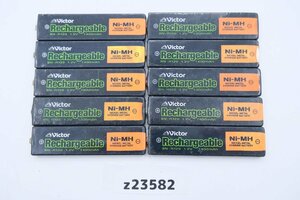 [z23582]Victor Victor nickel water element rechargeable battery BN-R125 BN-R129 chewing gum battery 10ps.@ summarize cheap start 