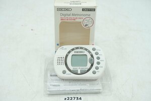 [z22734]SEIKO Seiko DM110 digital metronome box attaching operation verification ending cheap start 