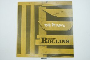 【z21189】LP レコード SONNY ROLLINS ソニーロリンズ TOUR DE FORCE SMJ-6588