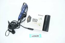 【z23620】SONY ソニー MD WALKMAN ポータブルMDプレーヤー MZ-E55 動作確認済み 送料全国一律300円_画像1