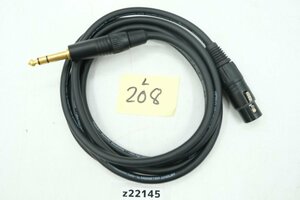 【z22145】MonsterCable モンスターケーブル Prolink・Studiolink XLR 約2m 2本セット 格安スタート