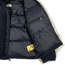 1円～!売切!【正規新品】THE NORTH FACE◆SHERPA NUPTSE JACKET ダウンジャケット ヌプシ ロゴ刺繍 インフルエンサー着用(M)紺 190122-160_画像7