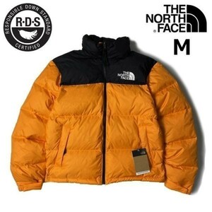 1円～!売切!【正規新品】THE NORTH FACE◆1996 RETRO NUPTSE JACKET ダウンジャケット ヌプシ US限定 RDS ロゴ刺繍(M)オレンジ 190122-160