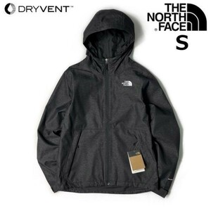 1円～!売切!【正規新品】THE NORTH FACE◆PRINTED MILLERTON JACKET マウンテンジャケット US限定 ミラートン 撥水 DRYVENT(S)黒 180915-65