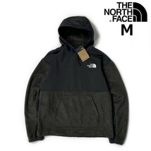 1円～!売切!【正規新品】THE NORTH FACE NOVELTY FLEECE JACKET フリース パーカー US限定 ふわふわ ロゴ刺繍 キャンプ(M)黒181024-120_画像3