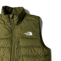 1円～!売切!【正規新品】THE NORTH FACE ACONCAGUA 2 VEST ダウンベスト アコンカグア US限定 RDS 軽量 撥水(M)緑 カーキ 190122-70_画像4