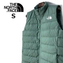 1円～!売切!【正規新品】THE NORTH FACE ACONCAGUA 3 VEST ダウンベスト アコンカグア US限定 軽量 撥水 アウトドア(S)緑 カーキ 190122-80_画像3