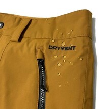 1円～!売切!【正規新品】THE NORTH FACE SEYMORE PANTS スノーパンツ セイモア US限定 DRYVENT ロゴ刺繍 スノボ スキー(S/R)茶 190110-50_画像5