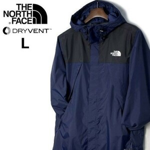 1円～!売切!【正規新品】THE NORTH FACE◆ANTORA PARKA マウンテンパーカー コート US限定 高機能DRYVENT アウトドア 登山(L)紺 180915-60