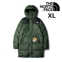 残① 1円～!売切!【正規新品】THE NORTH FACE◆HYDRENALITE DOWN MID ダウンジャケット パーカー US限定 ミドル丈(XL)緑 カーキ 190122-150_画像1