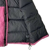 1円～!売切!【正規新品】THE NORTH FACE 1996 RETRO NUPTSE VEST ダウンベスト ヌプシ US限定 RDS パッカブル 登山(L)ピンク 黒 190122-110_画像6