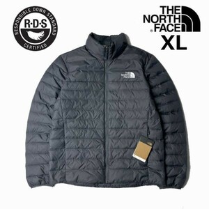 残① 1円～!売切!【正規新品】THE NORTH FACE FLARE DOWN JACKET2 ダウンジャケット フレアダウン US限定 軽量 RDS(XL)グレー 190122-90