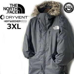 1円～!売切!【正規新品】THE NORTH FACE BEDFORD DOWN PARKA ダウンジャケット ベッドフォード US RDS DRYVENT 防寒(3XL)グレー 190122-200