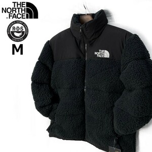 1円～!売切!【正規新品】THE NORTH FACE◆SHERPA NUPTSE JACKET ダウンジャケット ヌプシ モコモコ インフルエンサー着用(M)黒 190122-175