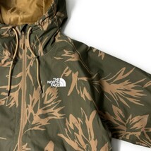 1円～!売切!【正規新品】THE NORTH FACE ANTORA RAIN HOODIE マウンテンパーカー ナイロン US限定 2023最新 撥水 防水(XXL)茶総柄180915-60_画像4