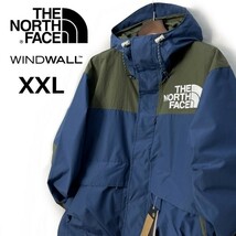 1円～!売切!【正規新品】THE NORTH FACE◆86 Low-Fi Hi-Tek Mountain Jacket マウンテンジャケット US限定 撥水 刺繍(XXL)青 180915-130_画像2