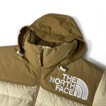 1円～!売切!【正規新品】THE NORTH FACE◆W 1992 LOW-FI HI-TEK NUPTSE JACKET ダウン ヌプシ US 限定品 撥水(L)ベージュ 茶 190122-180_画像4