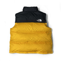 1円～!売切!【正規新品】THE NORTH FACE◆1996 RETRO NUPTSE VEST ダウンベスト ヌプシ US限定 2023最新 キャンプ(XXL)黄 黒 190122-115_画像8