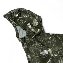 1円～!売切!【正規新品】THE NORTH FACE◆PRINTED FLYWEIGHT HOODIE 2.0 ウインドパーカー US限定 2023最新 防風(M)カーキ 総柄 180915-50_画像9