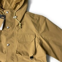 1円～!売切!【正規新品】THE NORTH FACE◆M66 UTILITY RAIN JACKET マウンテンジャケット US限定 DRYVENT ロゴ刺繍 登山(L)茶 180915-100_画像4