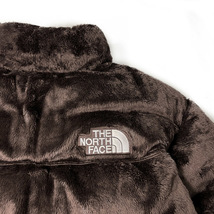 1円～!売切!【正規新品】THE NORTH FACE◆VERSA VELOUR NUPTSE JACKET ダウン ヌプシ US 限定品 ベロア ファー 日本未発売(XL)茶190122-180_画像9