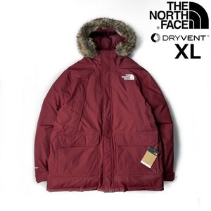 1円～!売切!【正規新品】THE NORTH FACE MCMURDO PARKA ダウンジャケット マクマード パーカー US限定 撥水(XL)赤 190122-200