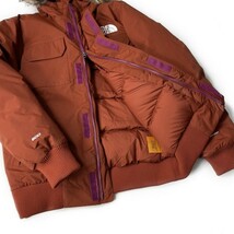 1円～!売切!【正規新品】THE NORTH FACE MCMURDO BOMBER JACKET マクマードボンバー ダウンジャケット US限定 新作 撥水(M)茶② 190122-175_画像7