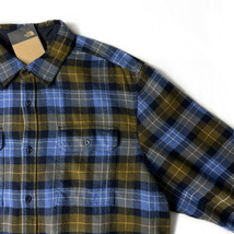 1円～!売切!【正規新品】THE NORTH FACE ARROYO FLANNEL SHIRT ネルシャツ US限定 厚手 茶タグ 胸ポケット(XXL)青 チェック柄 180914-43_画像4